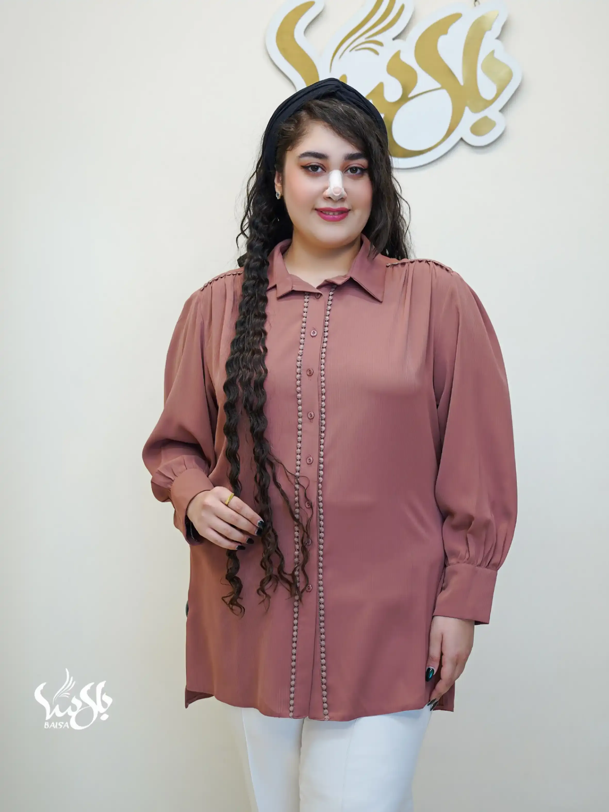 شومیز نوارعدسی