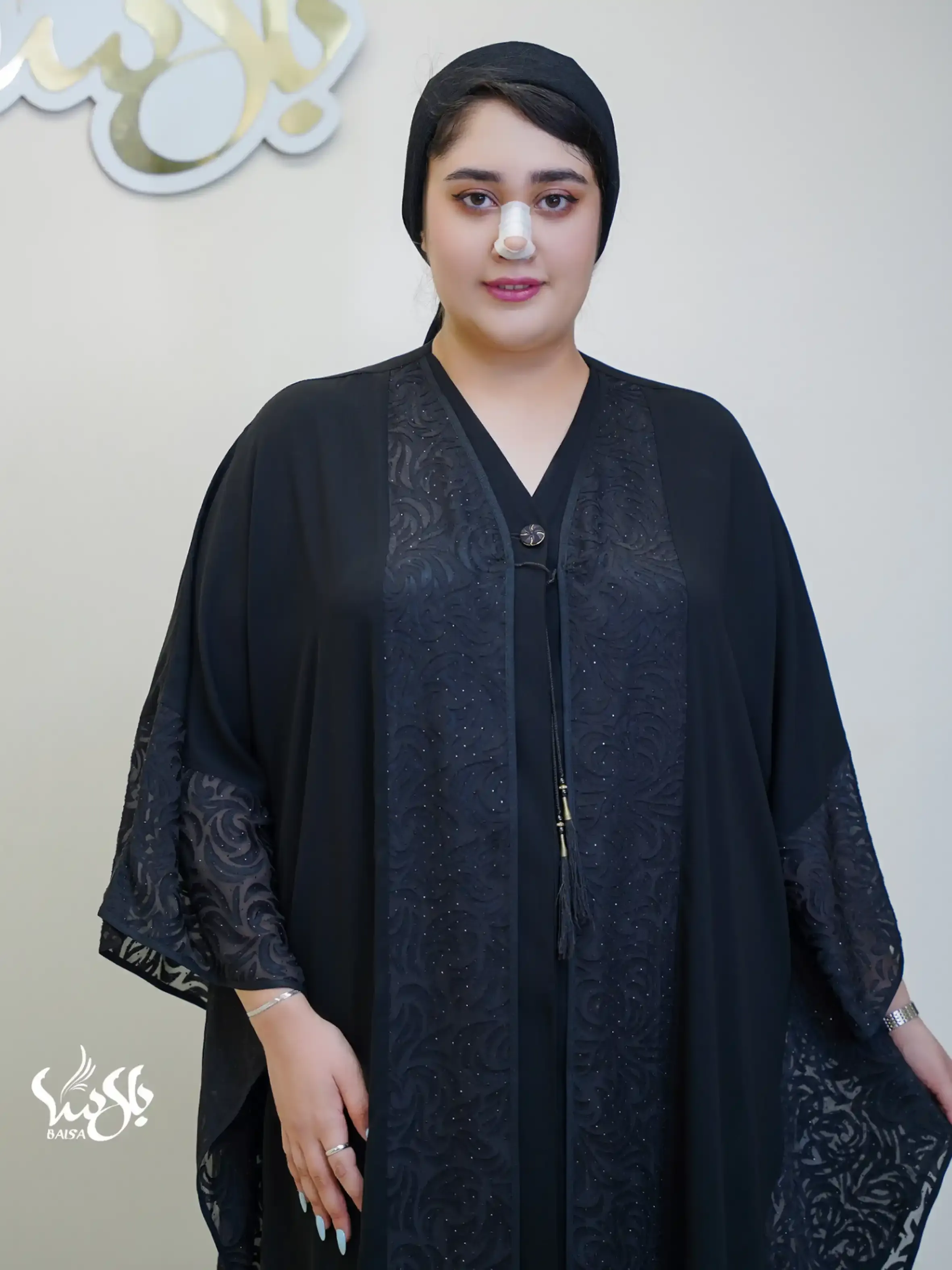 مانتو عبایی مطلسی