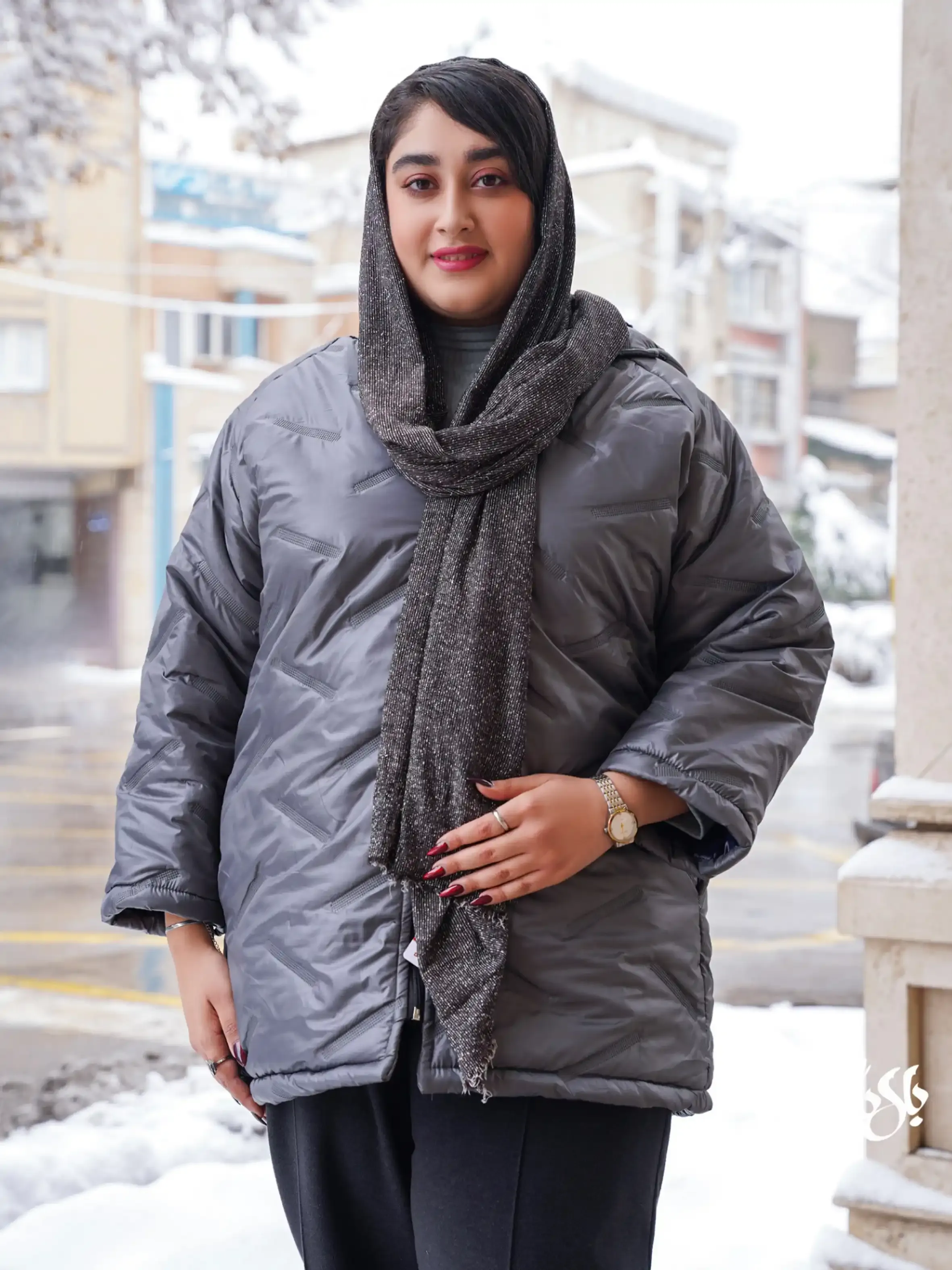 کاپشن جیب مخفی
