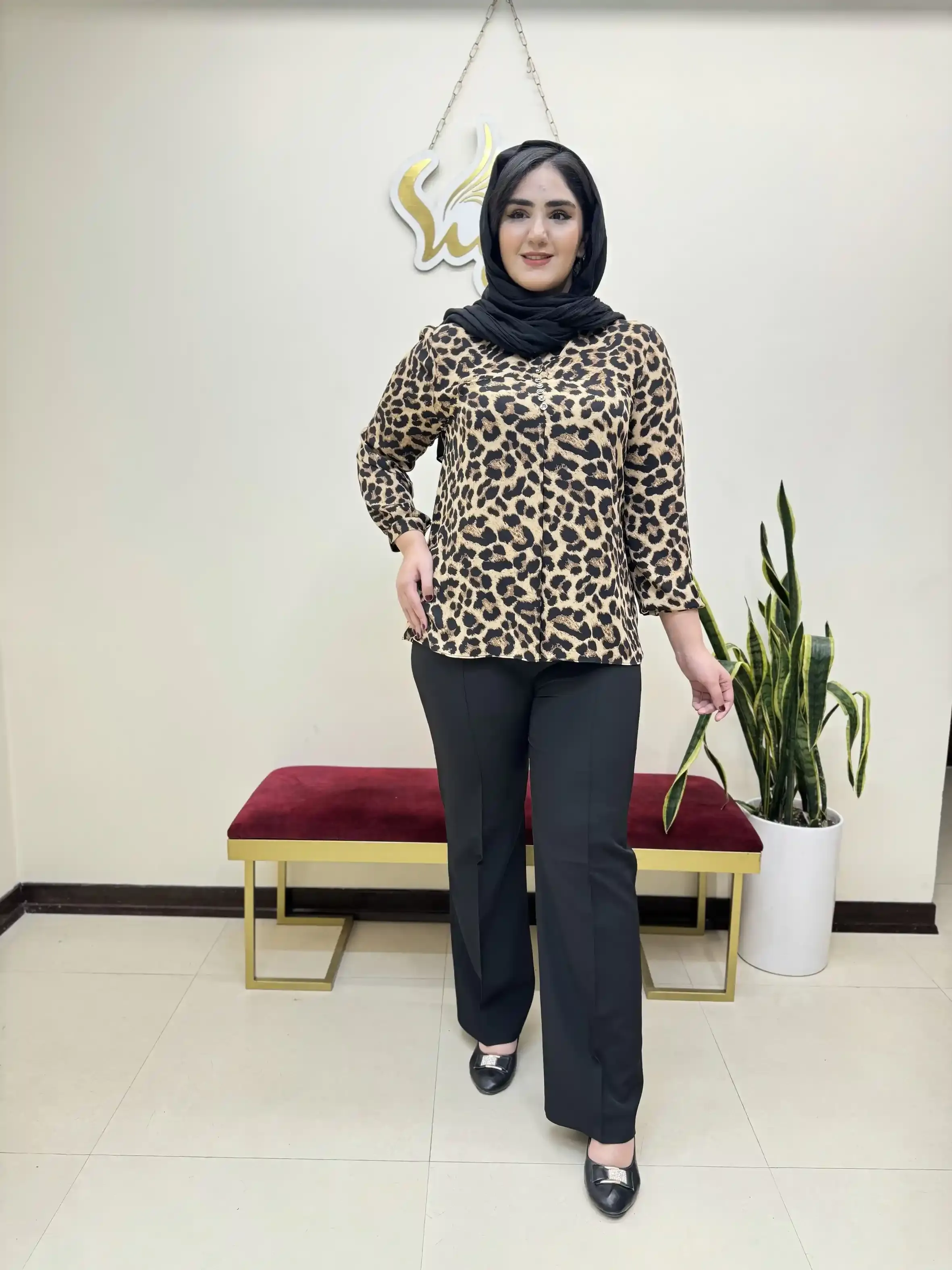 تونیک دکمه ریز خاتون