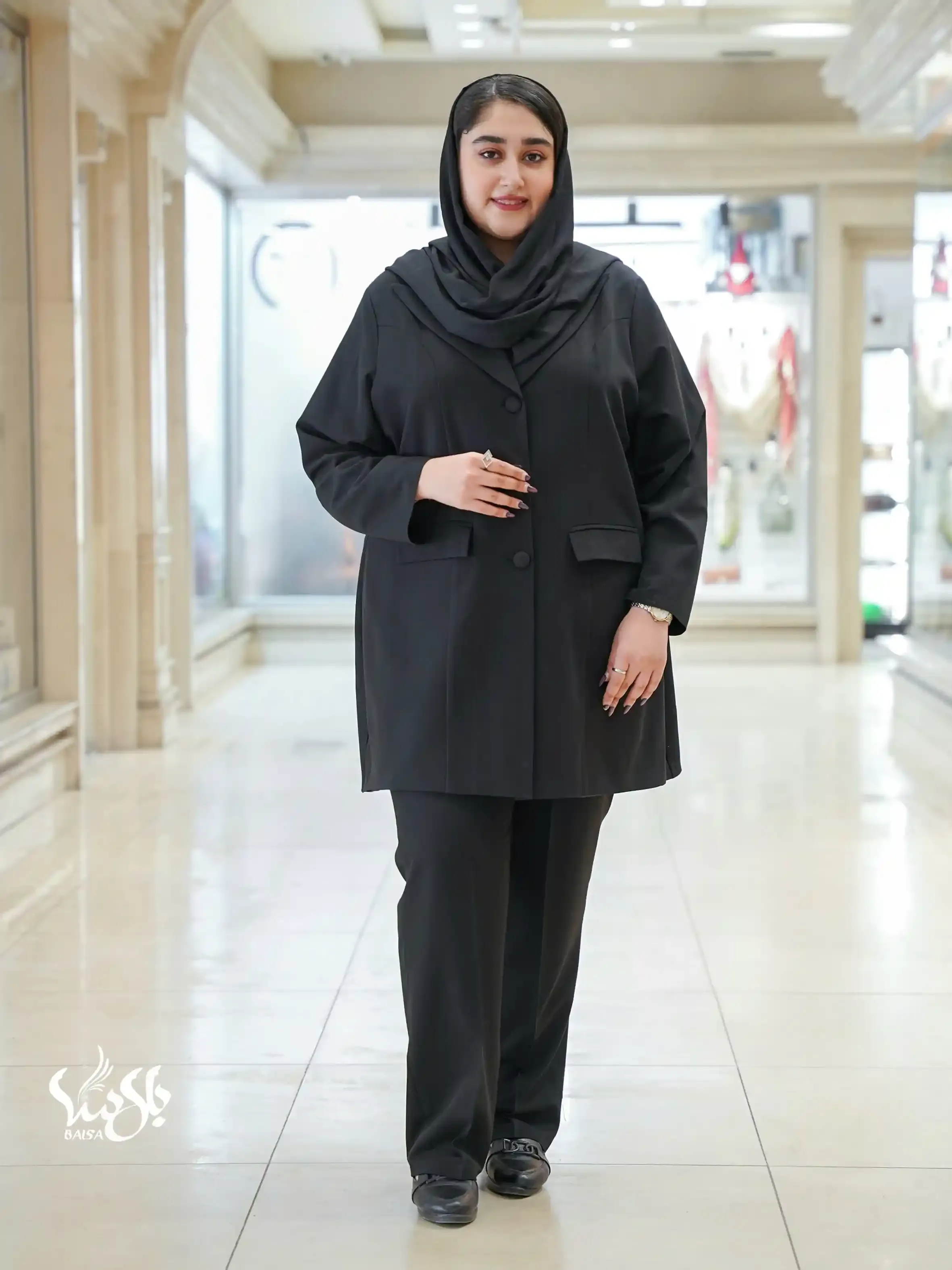مانتو یقه بلیزر