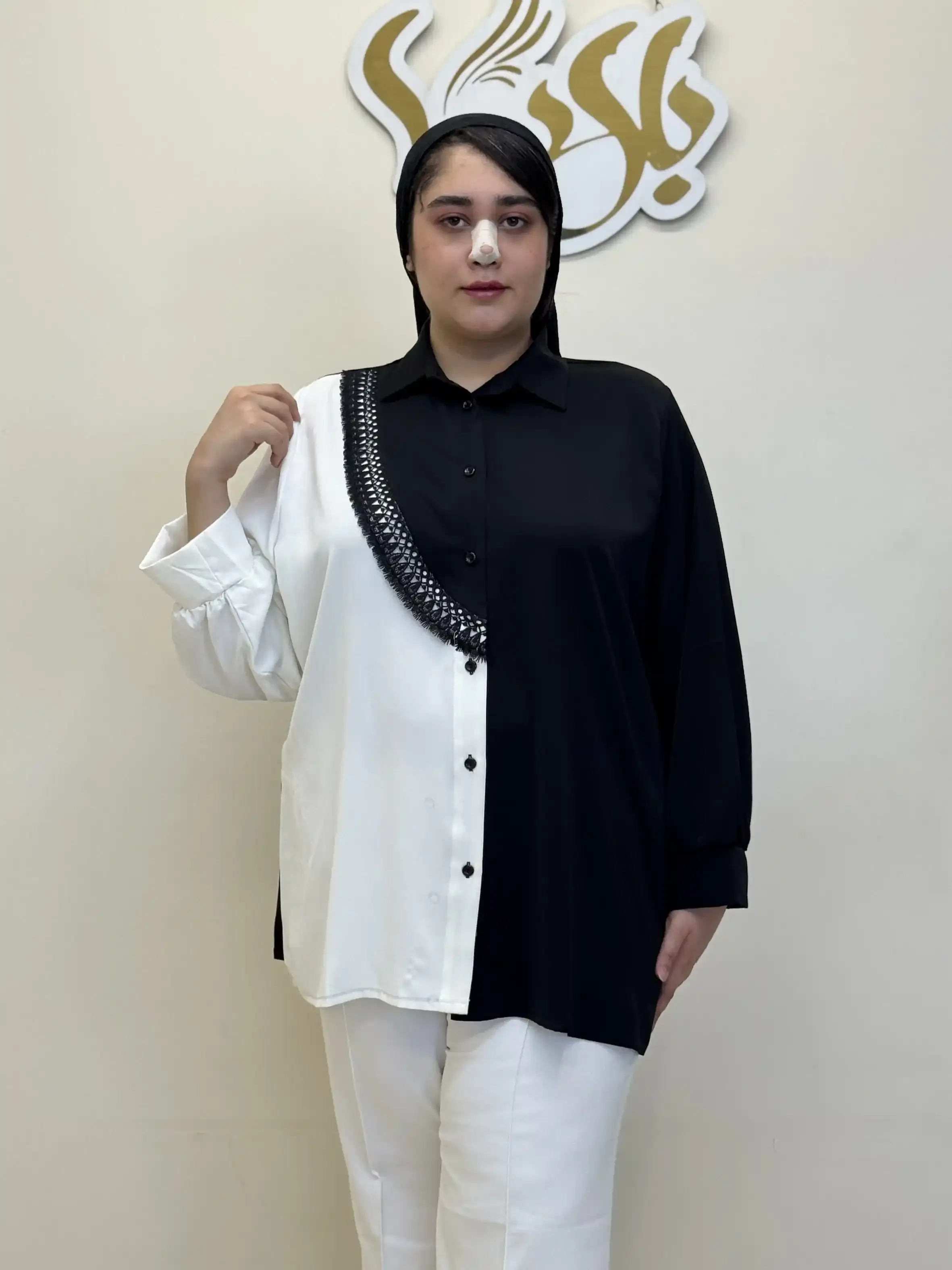شومیز حرا ترکیبی