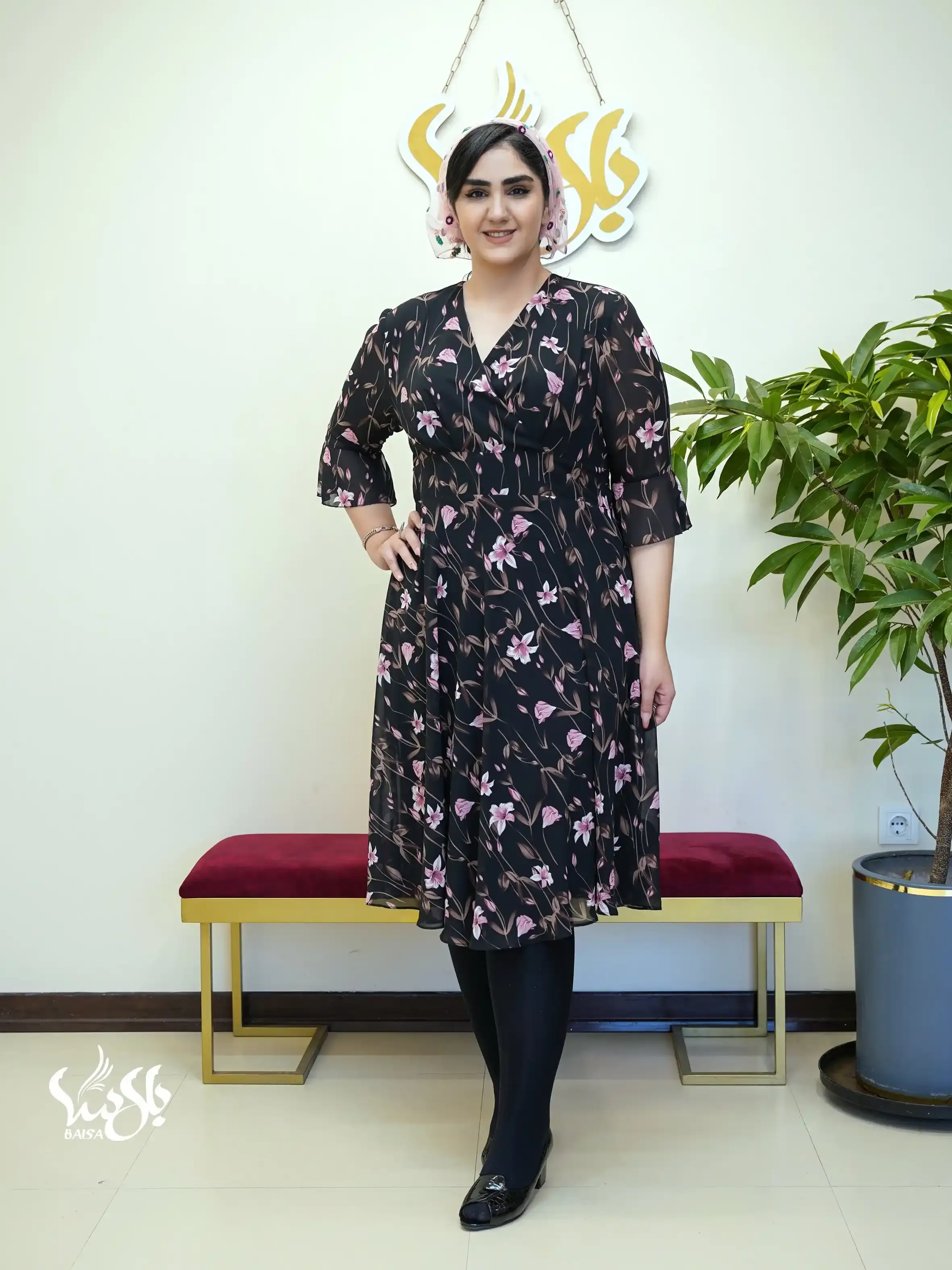 پیراهن دوریس کوتاه