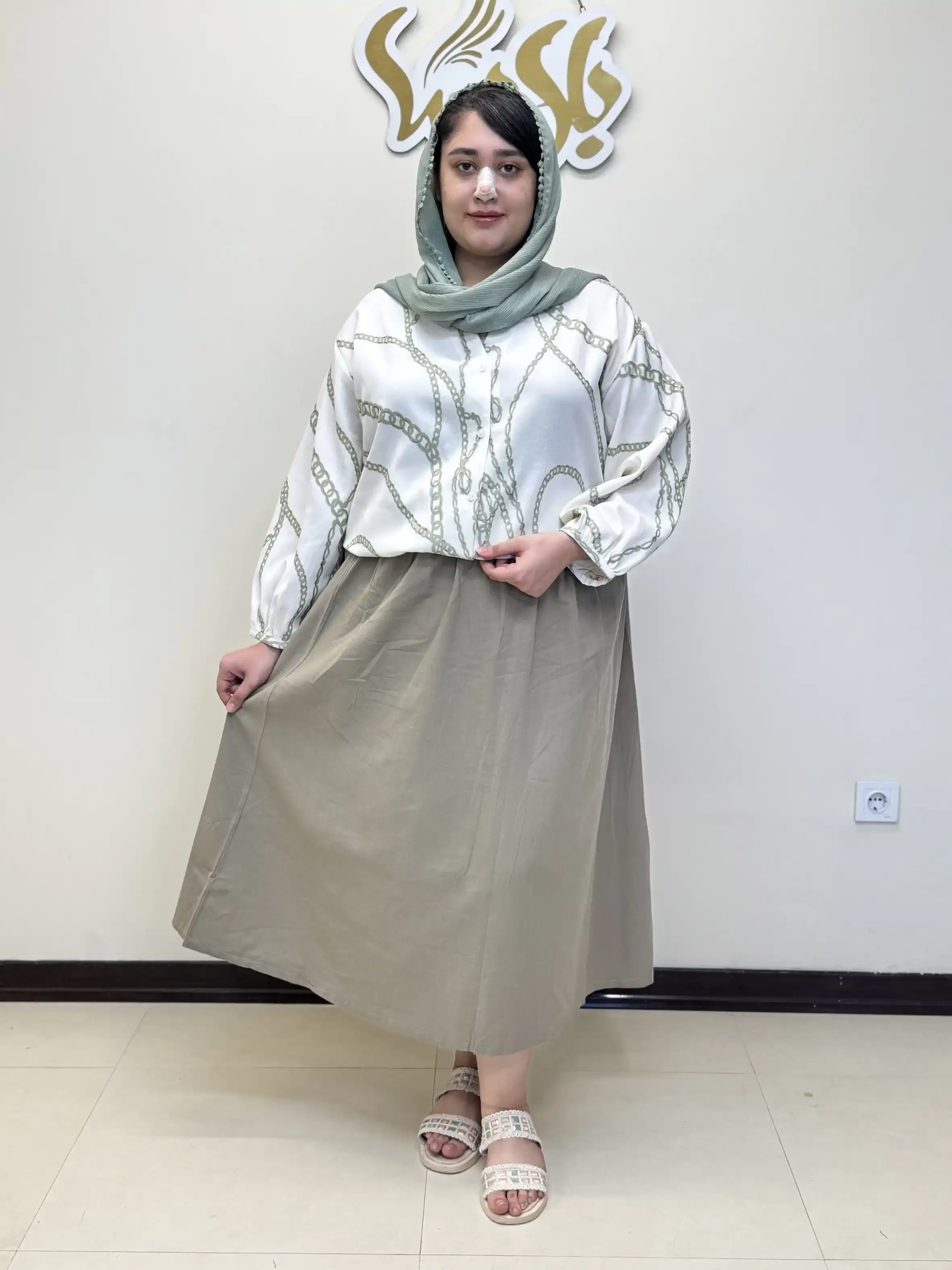دامن لینن