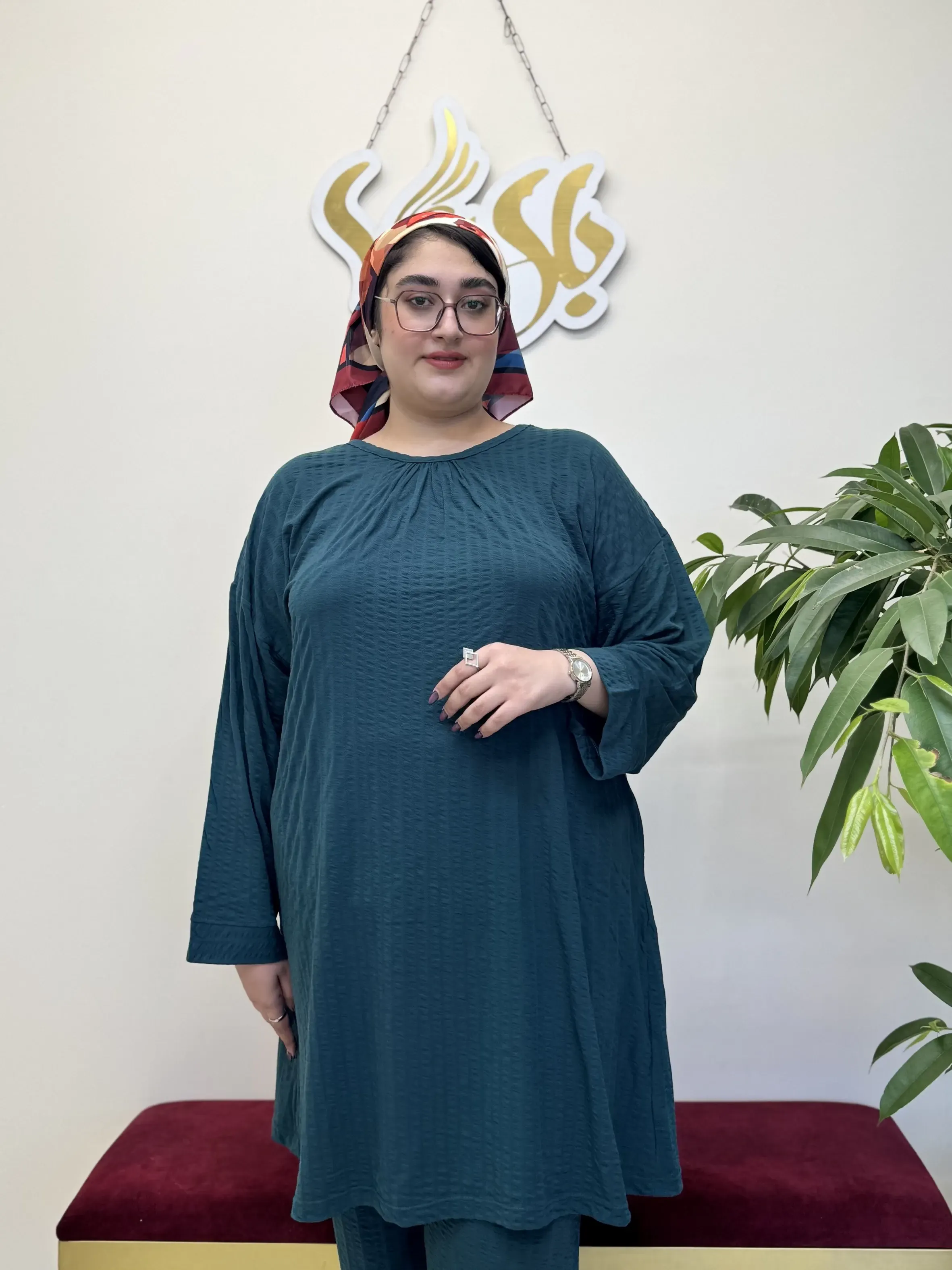 تونیک یقه چیندار
