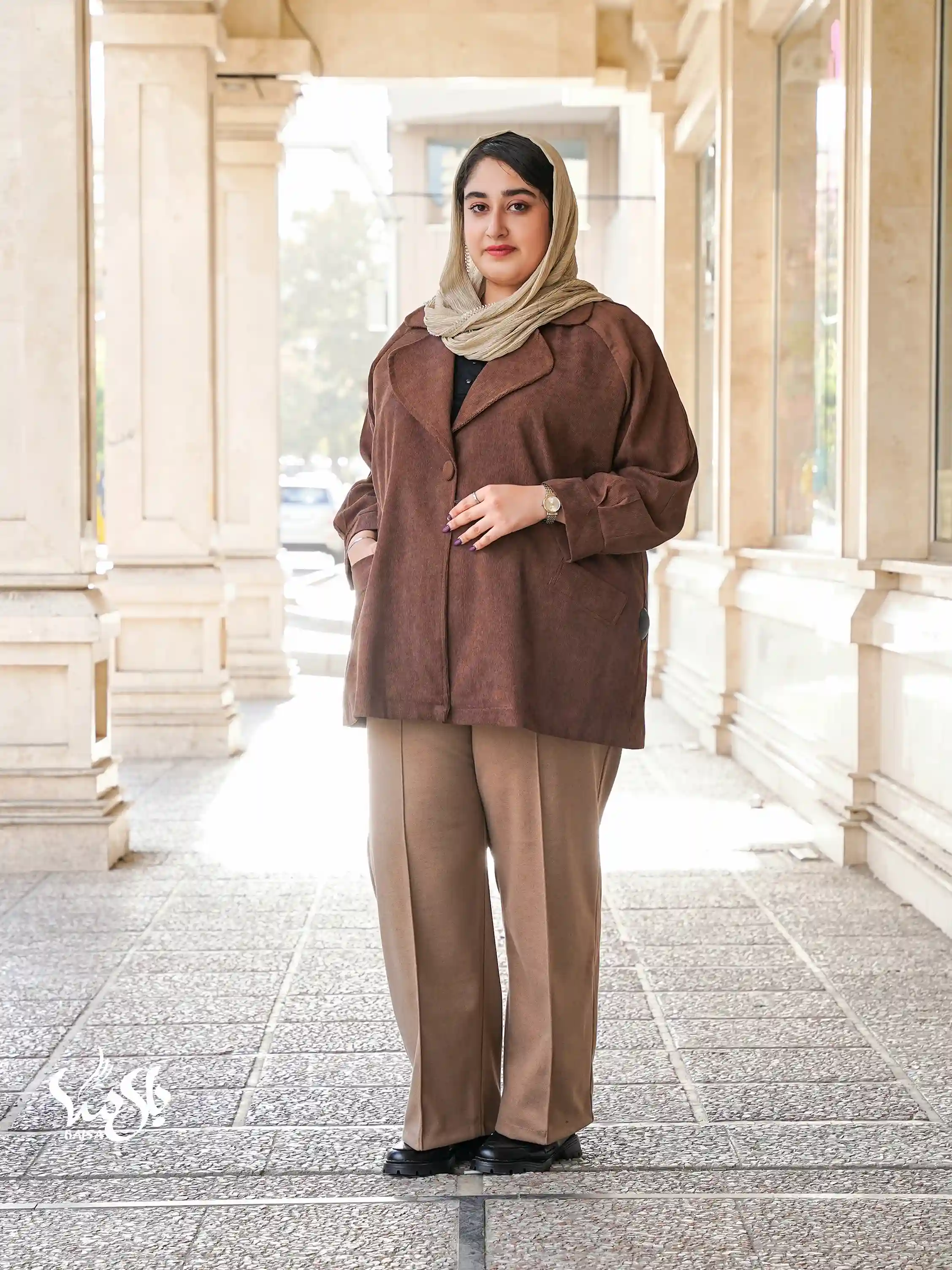 کت کبریتی یقه آمریکایی