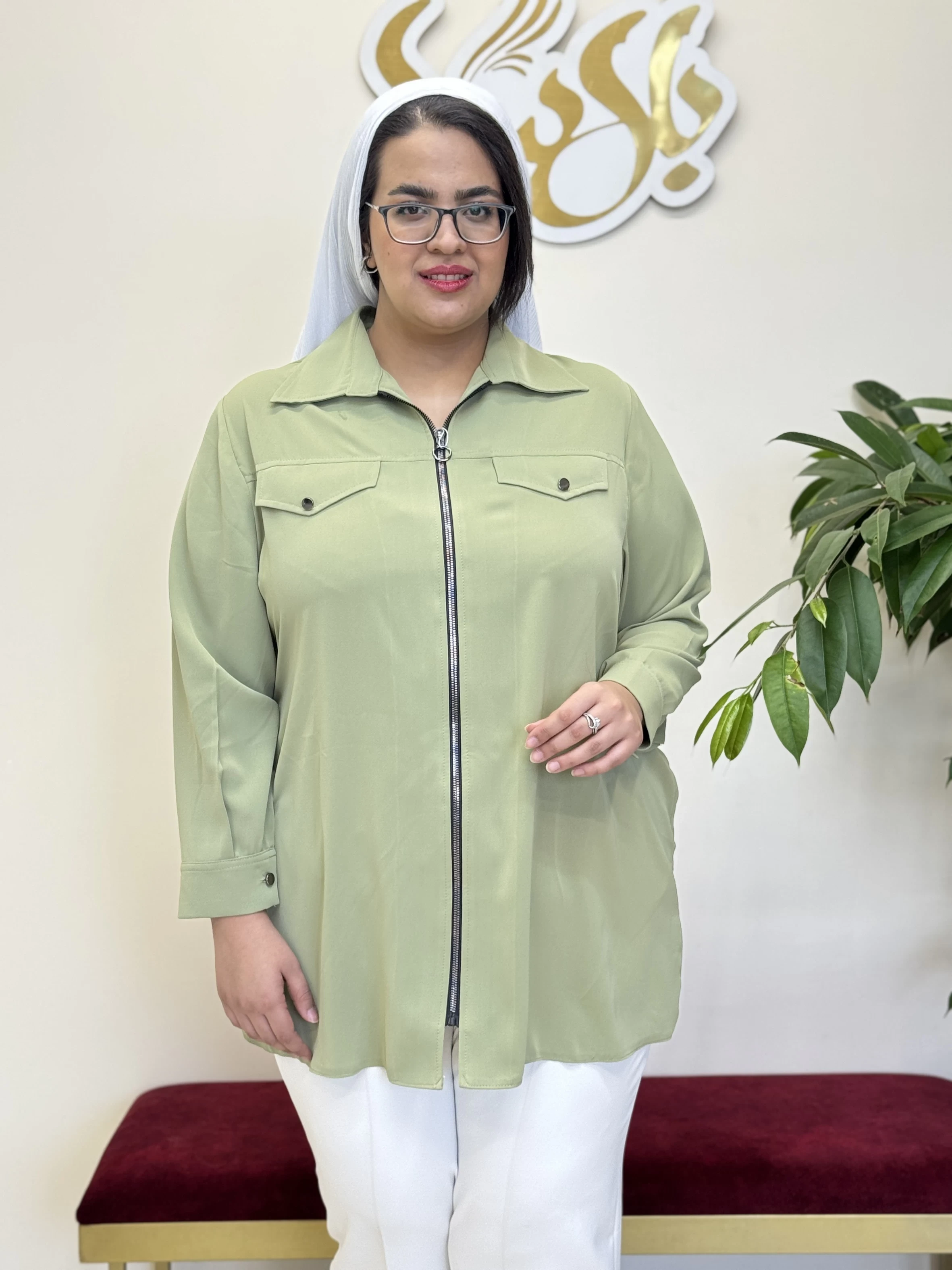 تونیک زیپدار سروناز