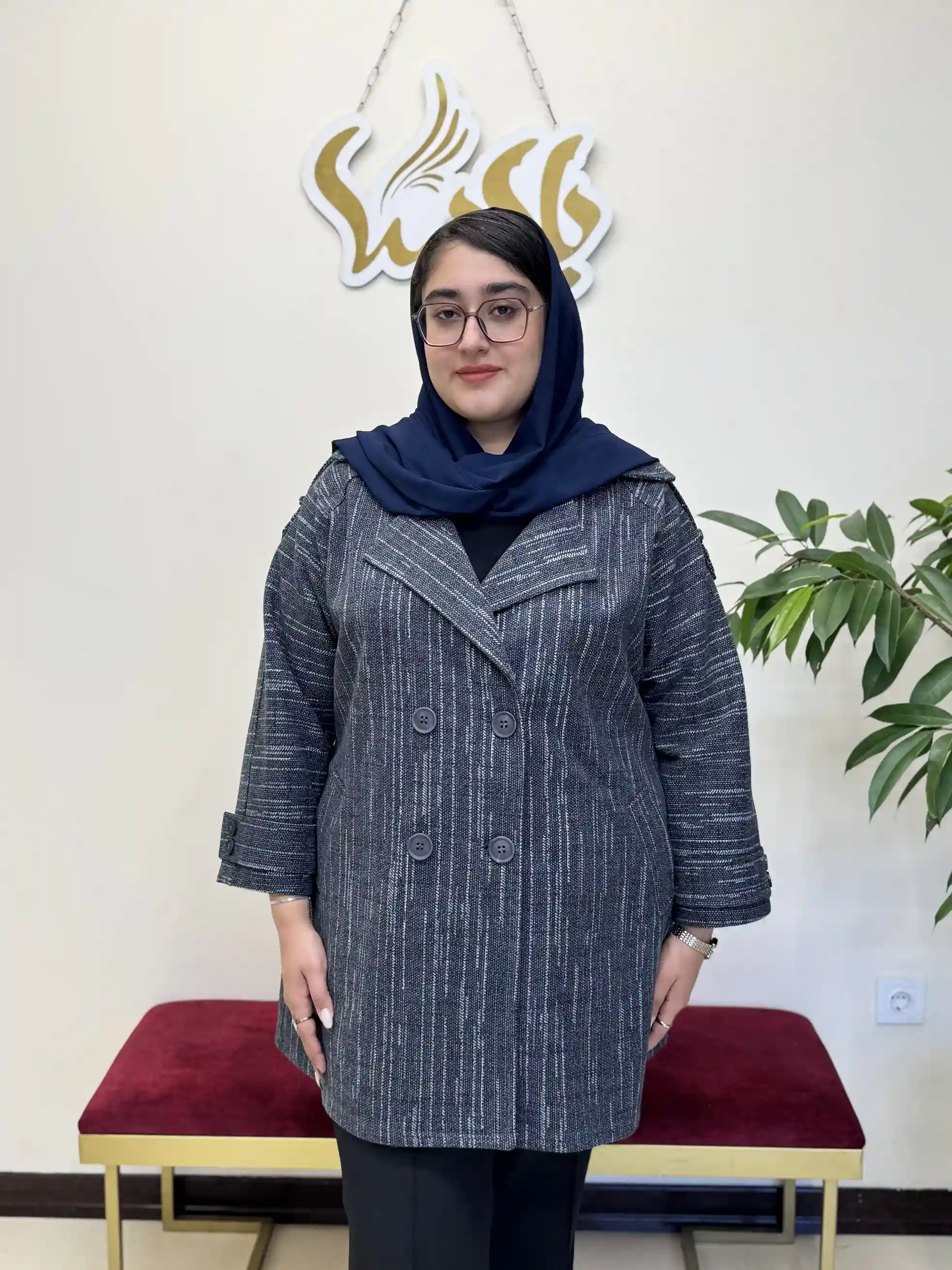 پالتو فوتر پتینه یقه انگلیسی