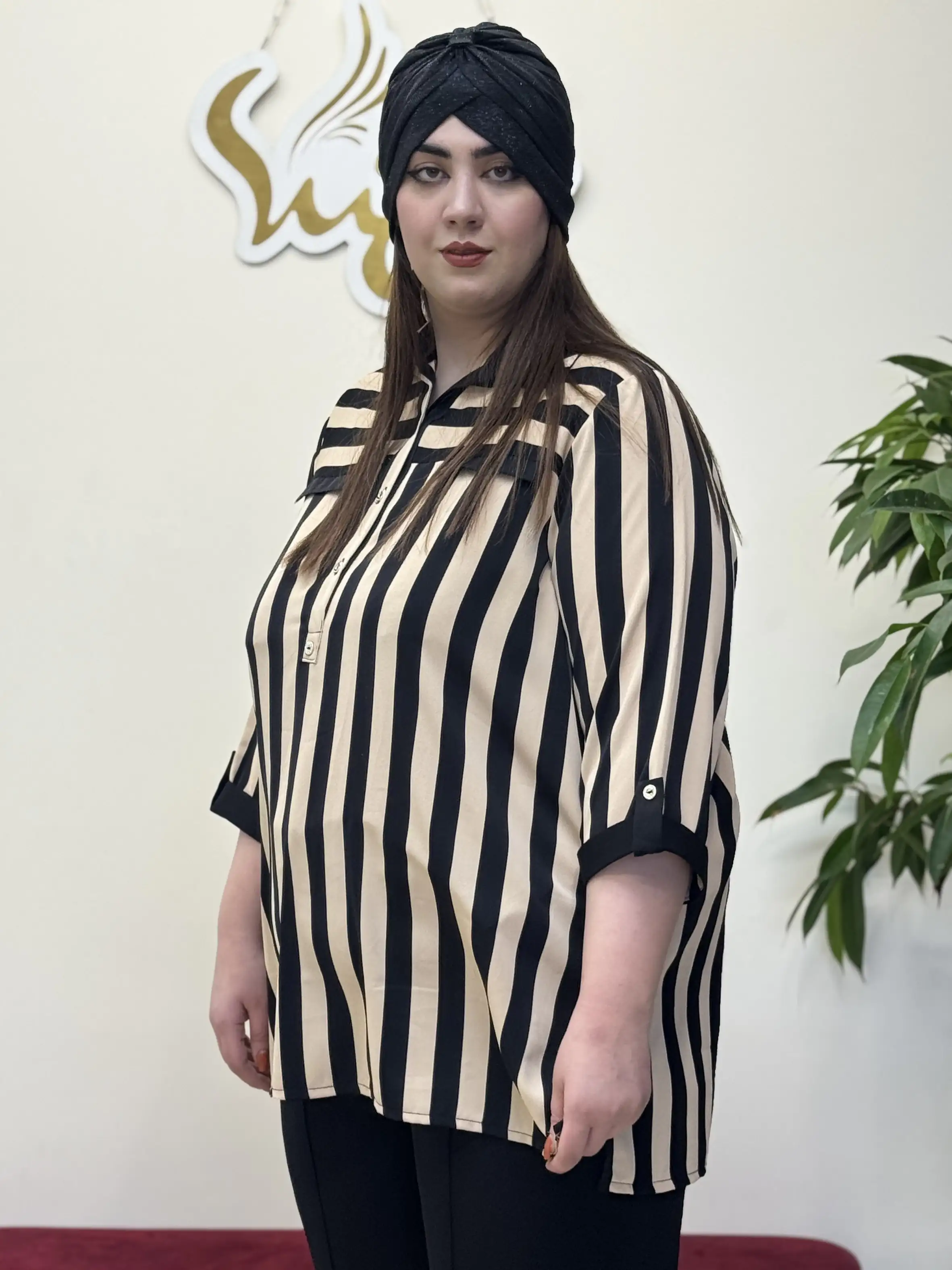 تونیک 4 دکمه شیبا