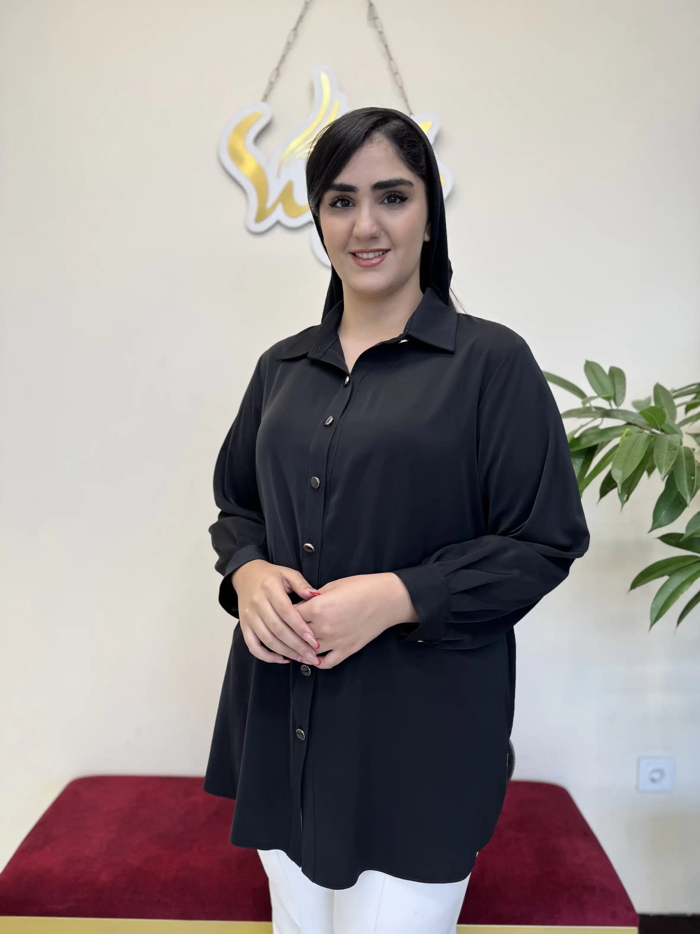شومیز دکمه دار
