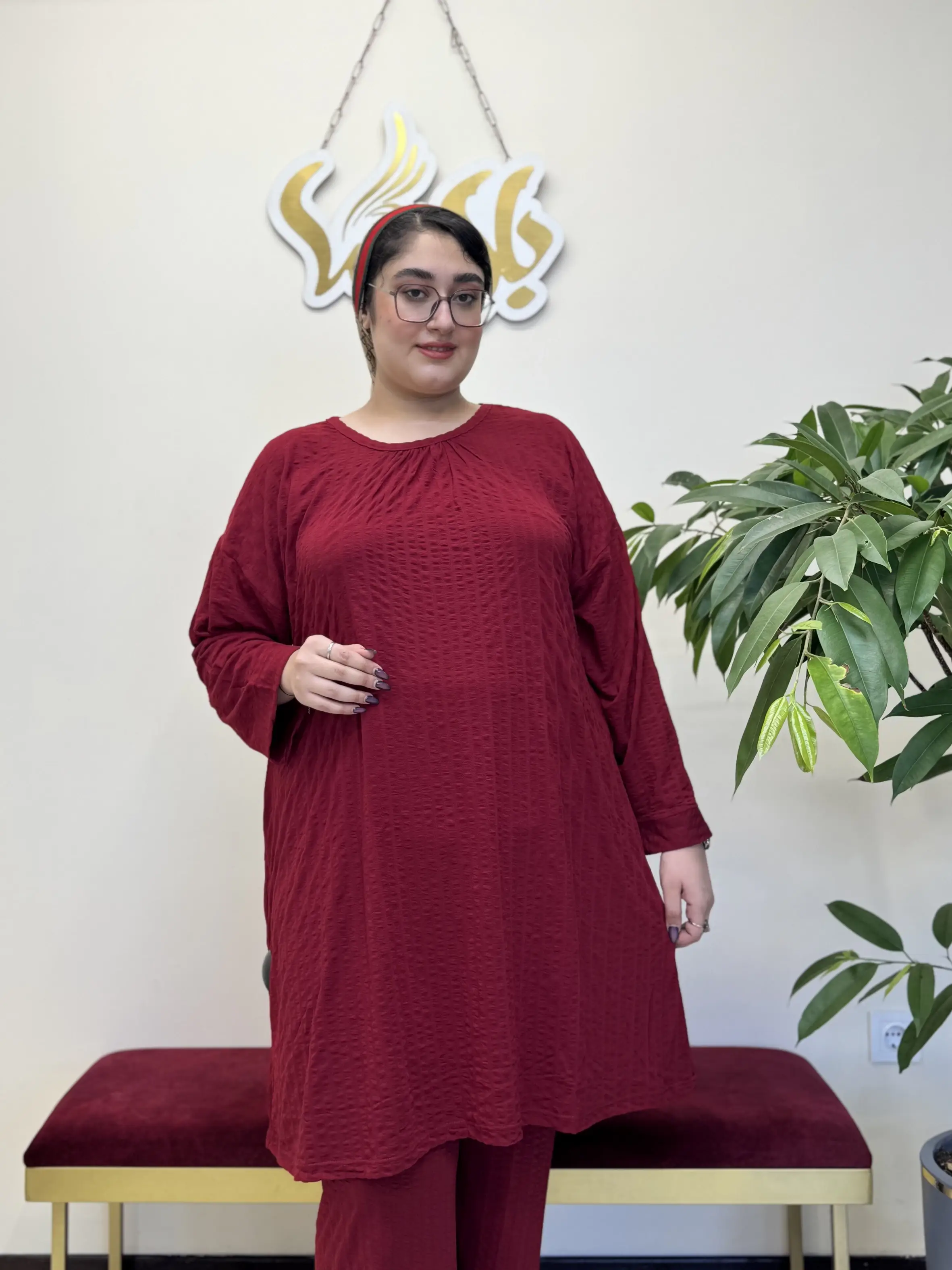 تونیک یقه چیندار