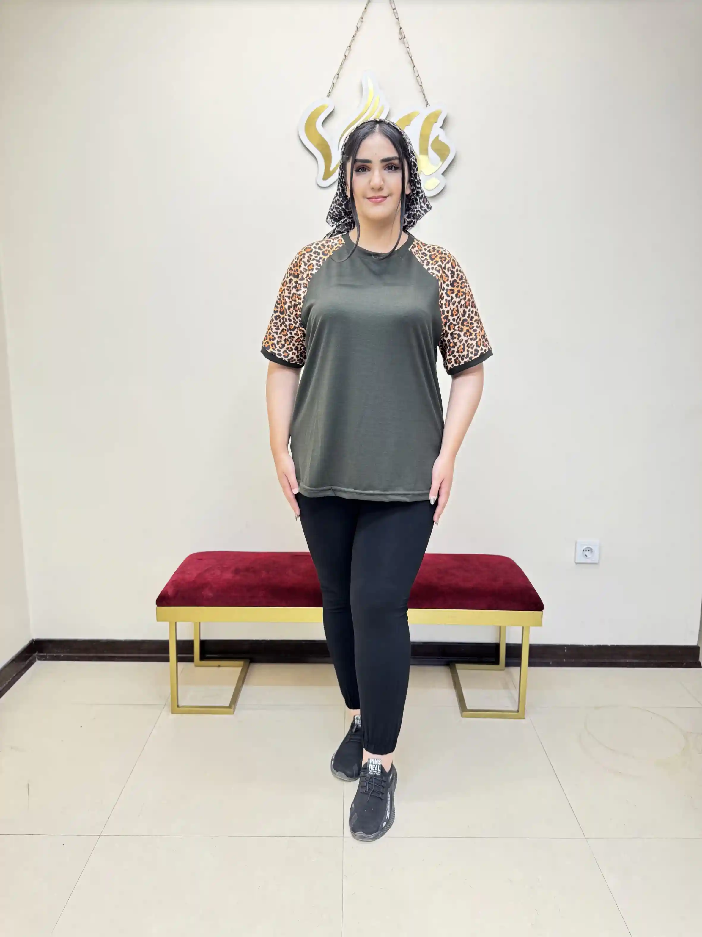 تیشرت خرجکار پلنگی