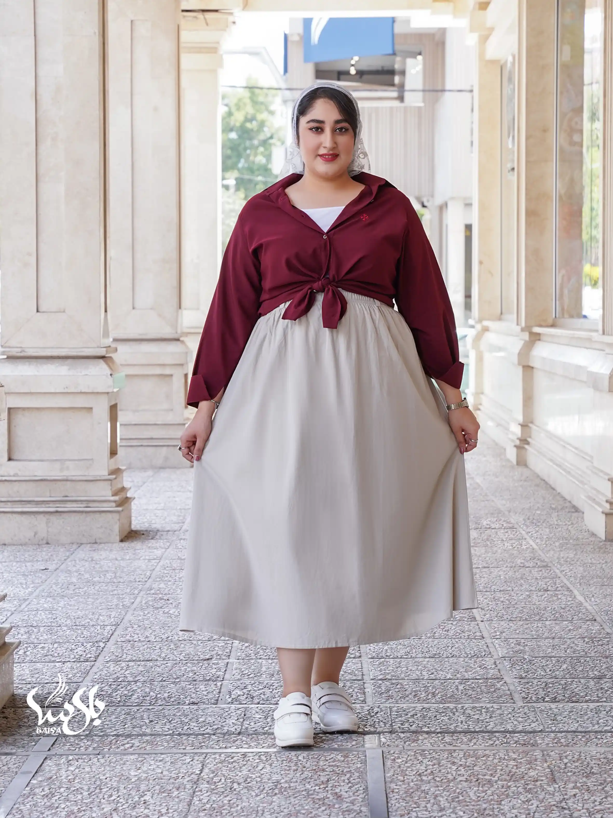 شومیز بیسیک سایزبزرگ