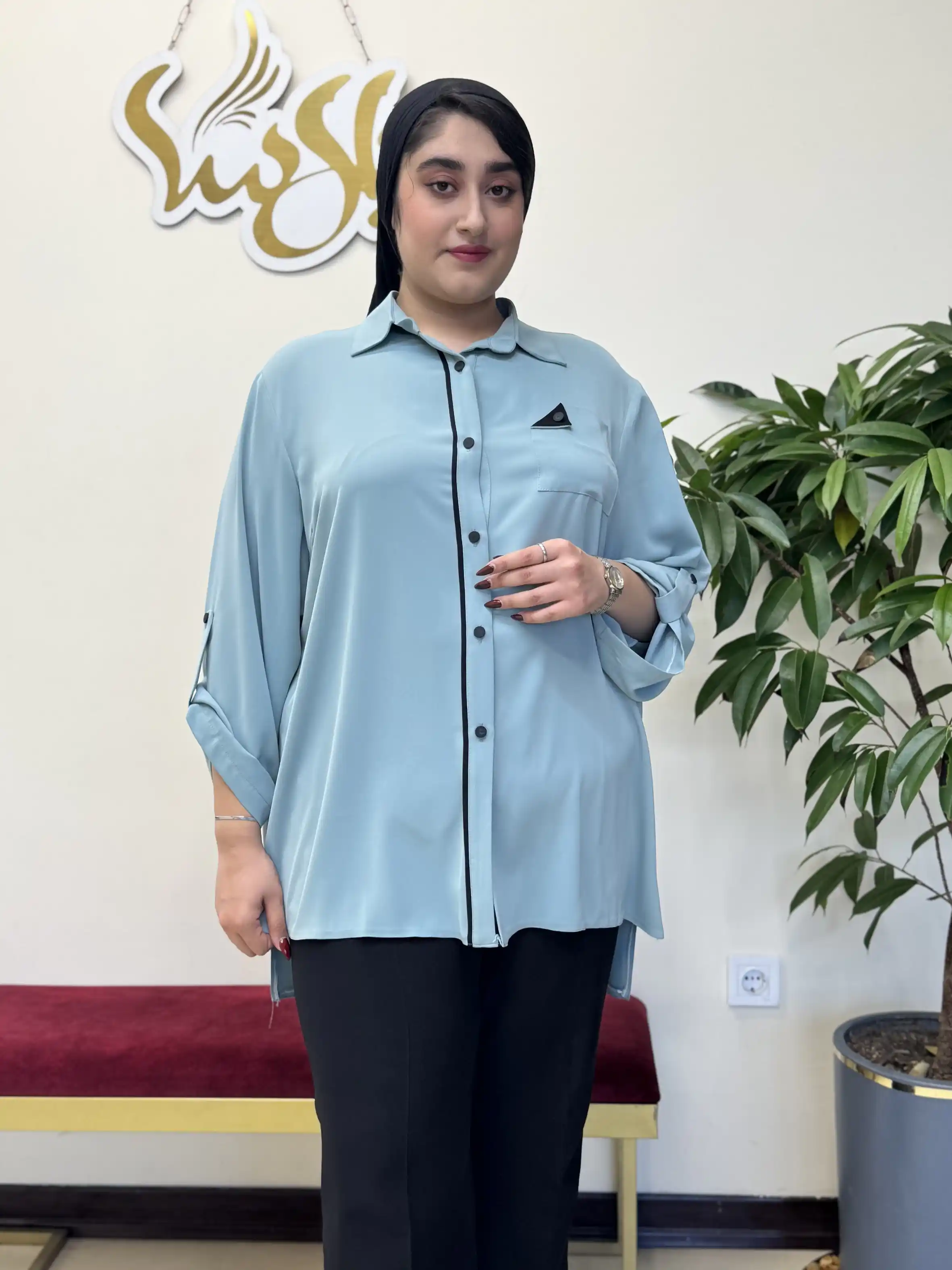 شومیز الیزه تک جیب