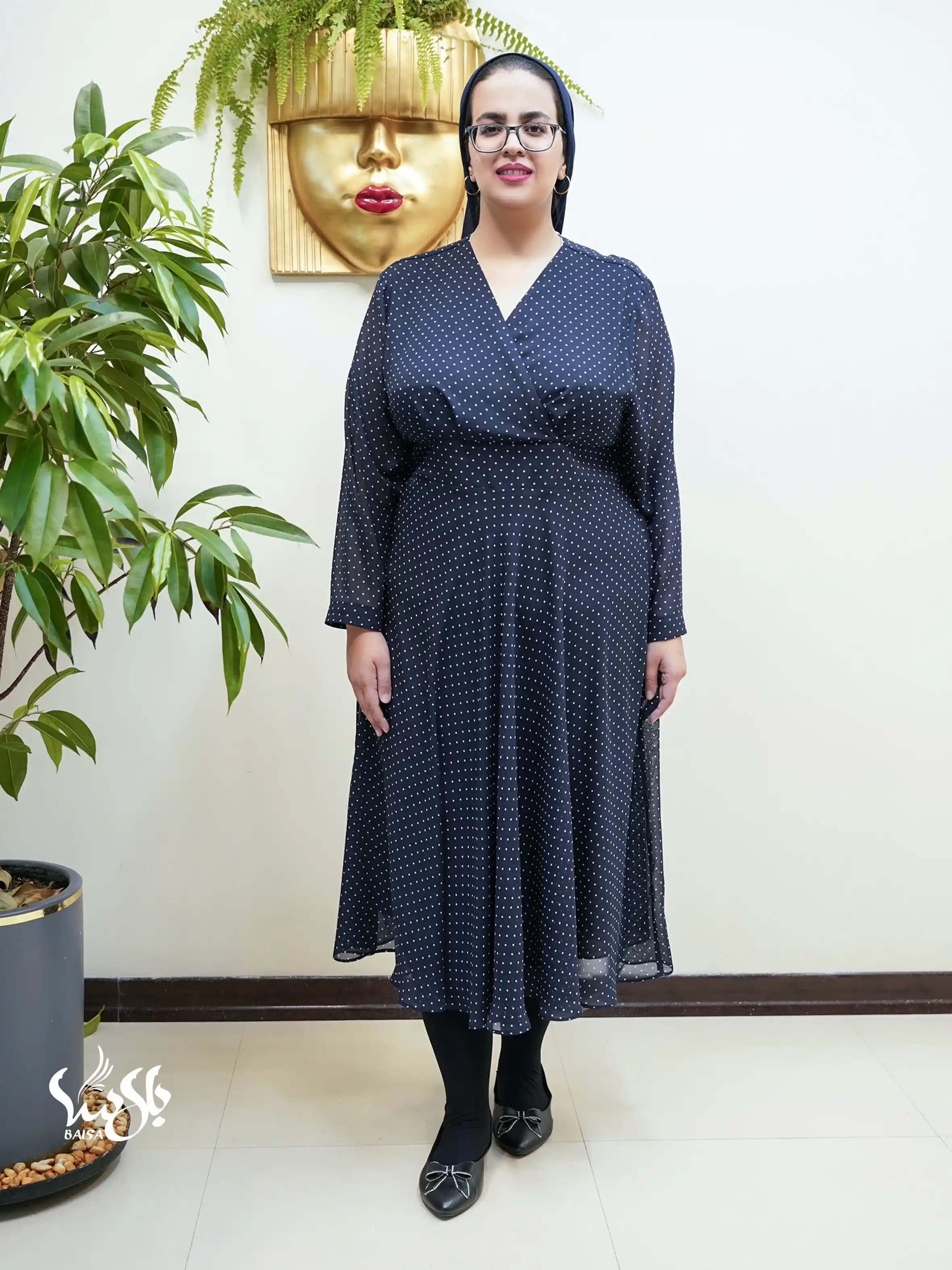 پیراهن دوریس بلند