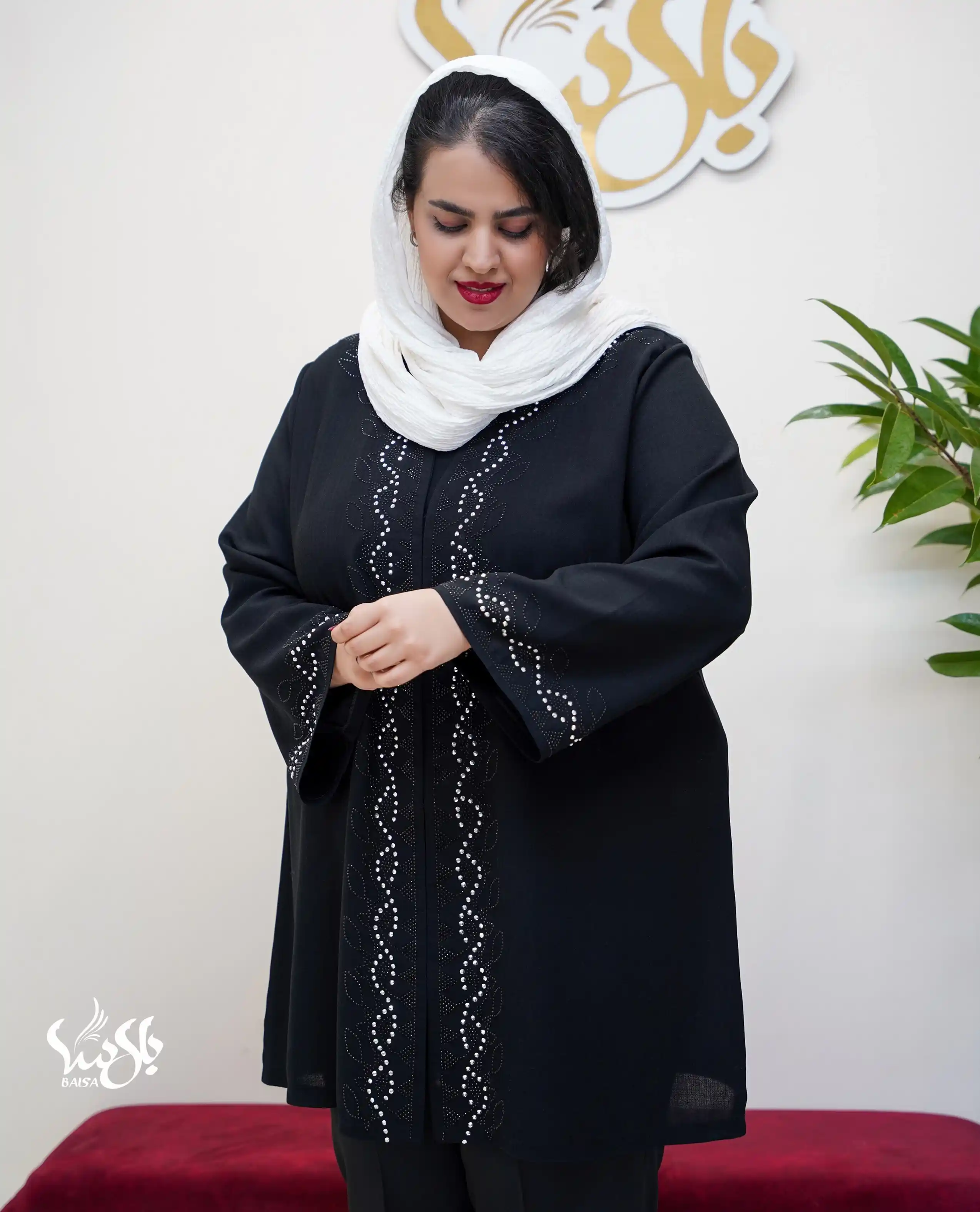 مانتو هفت نگین کاری