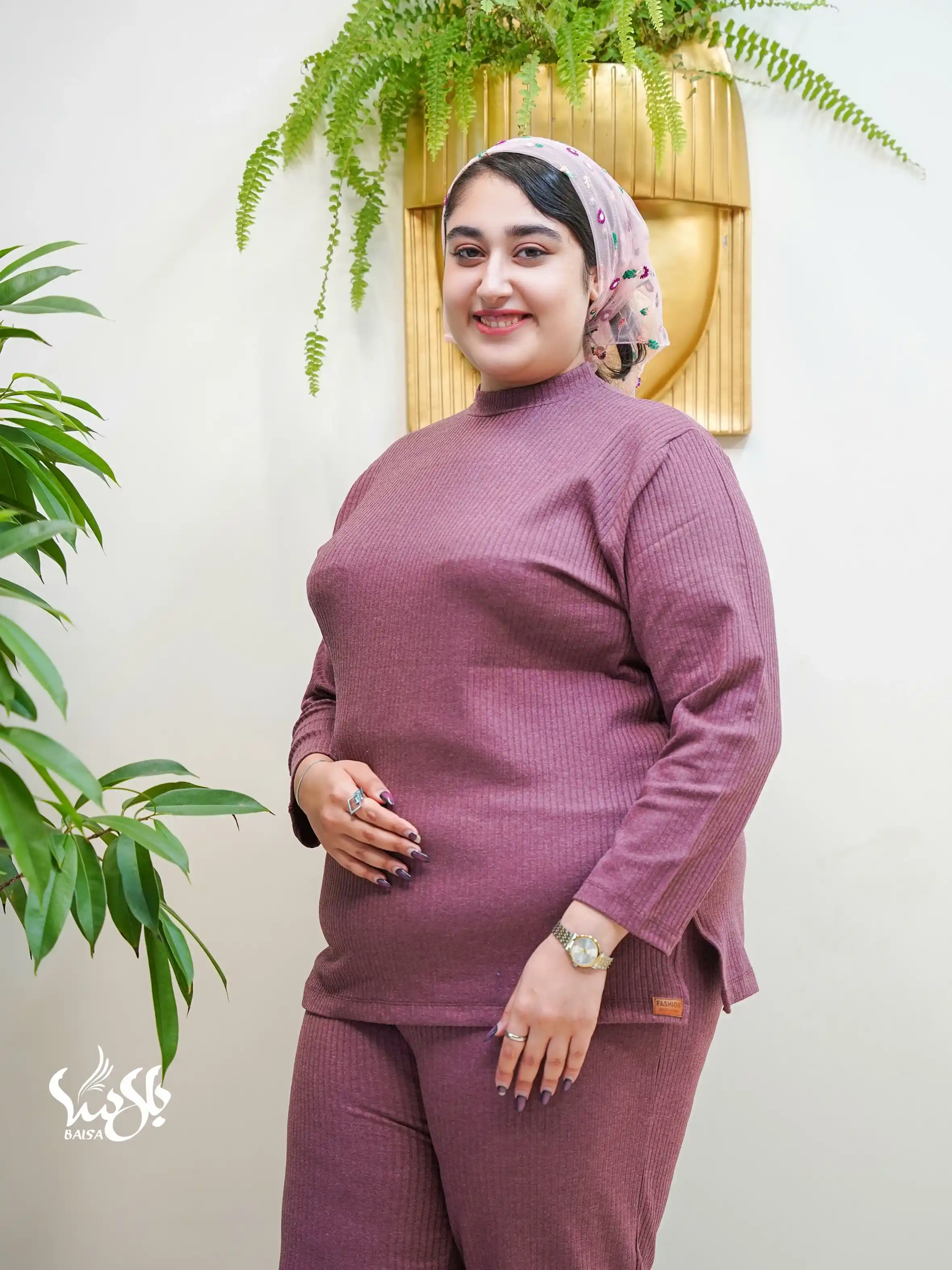 بلوز سجاف یقه سه سانتی